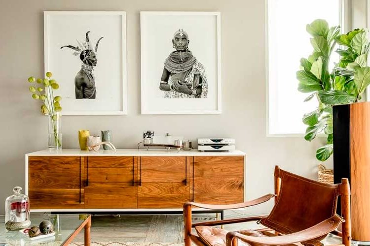 Ideas for wall decoration with tribal photography