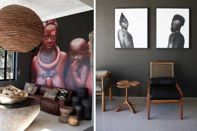 Ideas for wall decoration with tribal photography