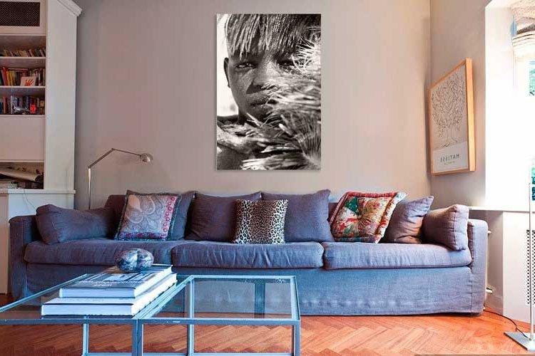 Ideas for wall decoration with tribal photography