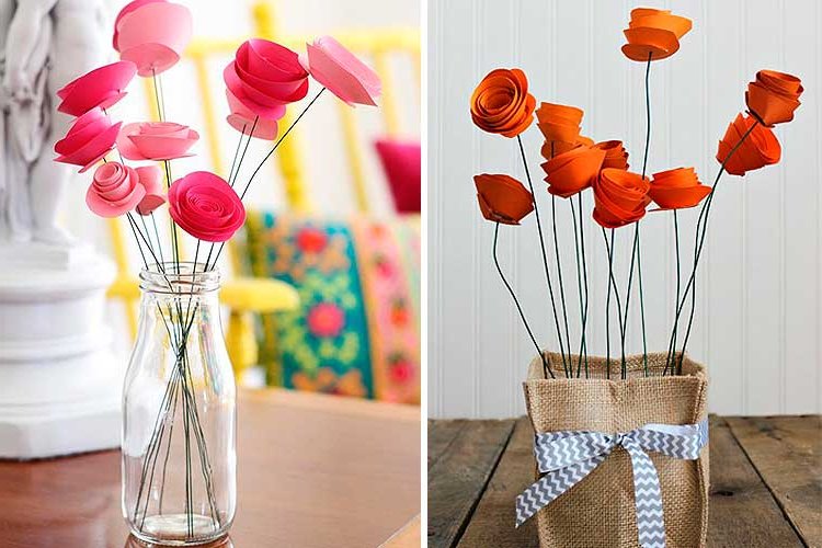 A thousand and one ideas for decorating with artificial flowers