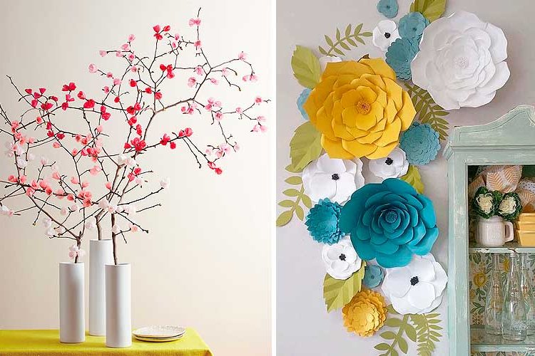 How to decorate with artificial flowers