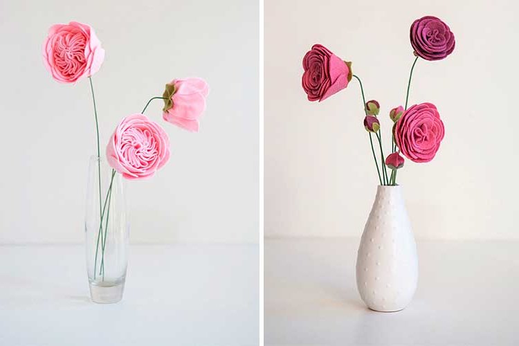 Ideas for decorating with artificial flowers