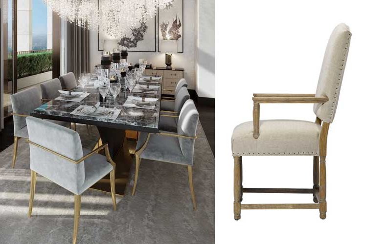 Types of dining chairs