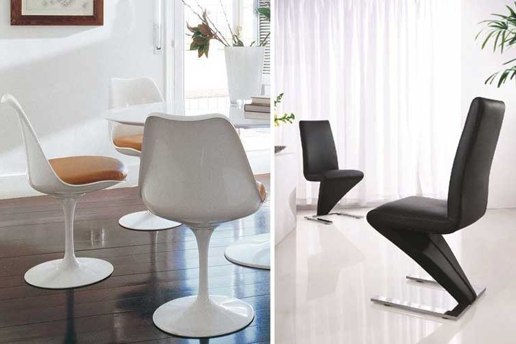 Types of dining chairs