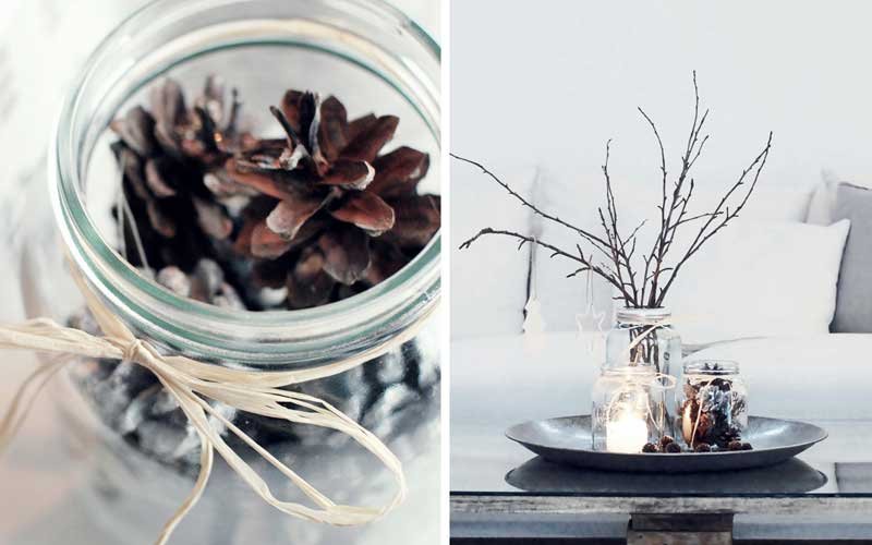 Christmas decorating ideas in Nordic style