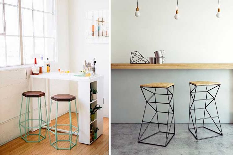 Design stools in decoration