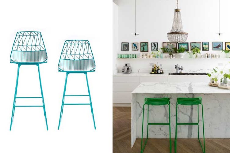 Design stools in decoration