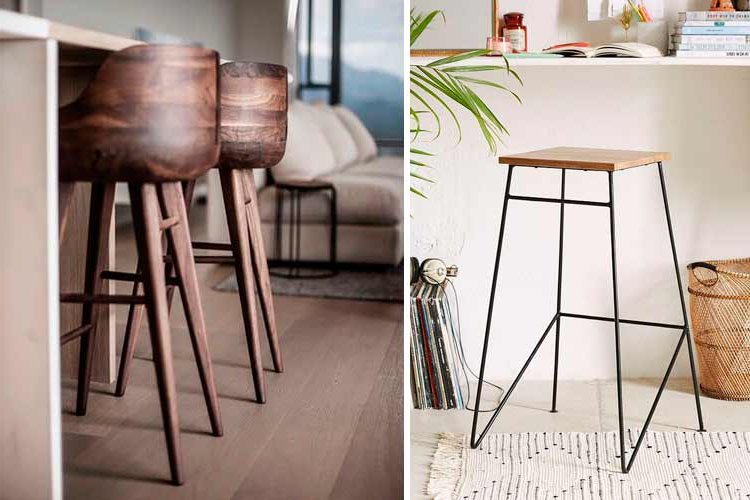 Design stools in decoration